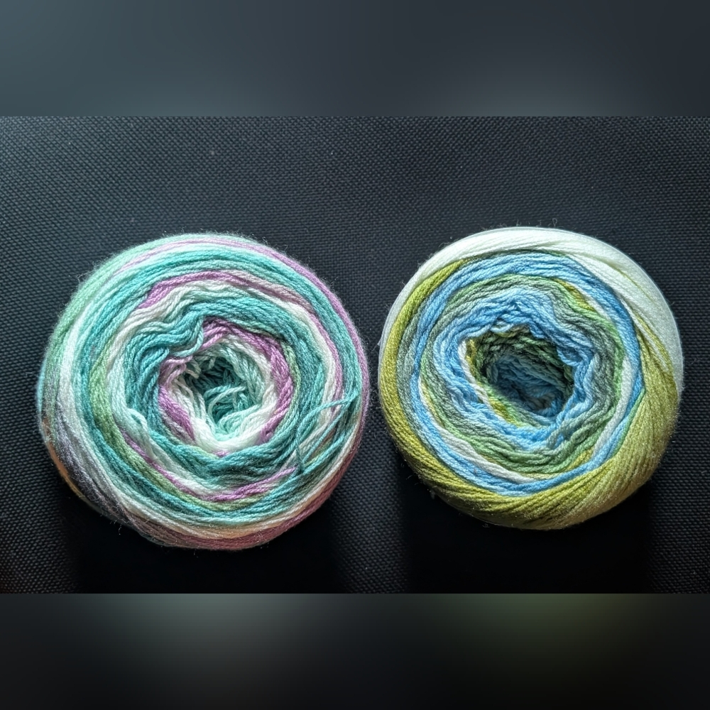Caron Yarn Skinny Cakes - Lot of 2 - Picture 2 of 3
